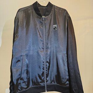 Puma Black Reversible Zip-Up Jacket (Bomber-style)